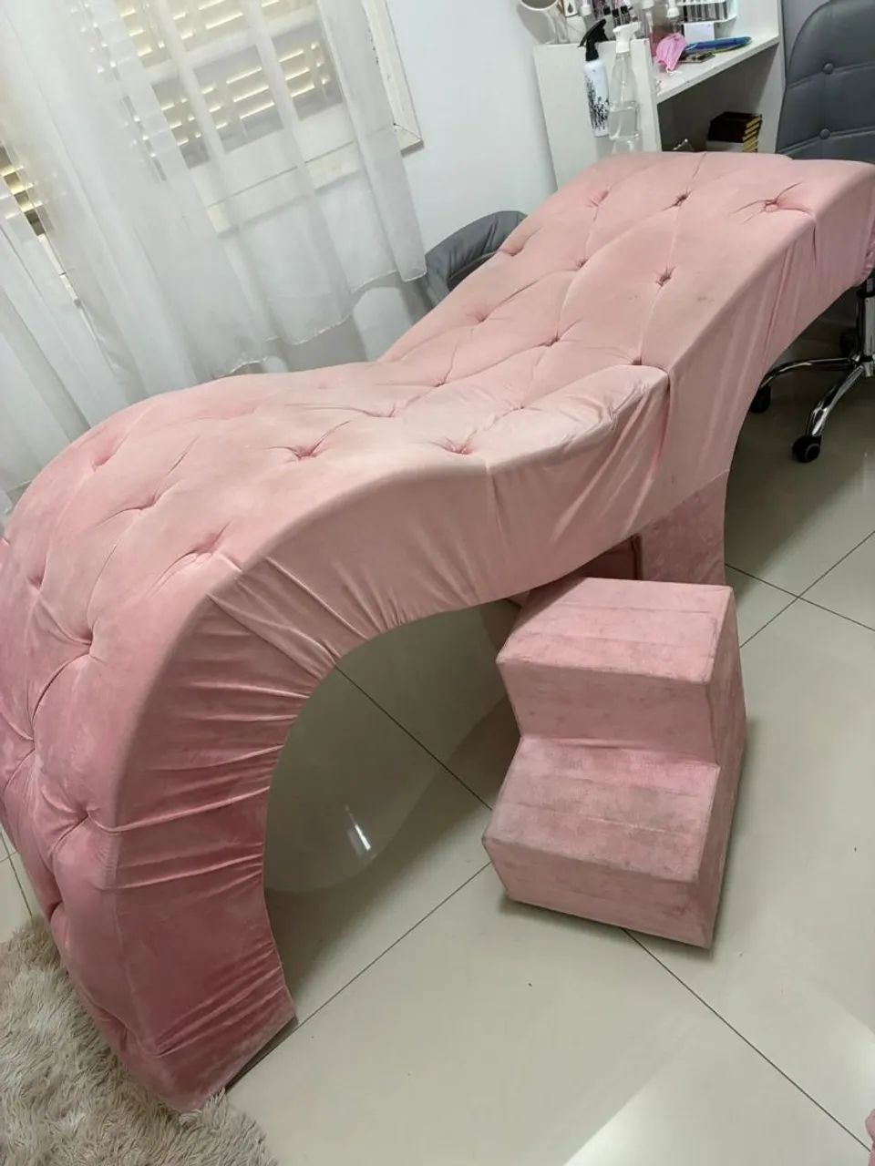 Maca Estetica Rosa Profissional (PREMIUM SUEDE)