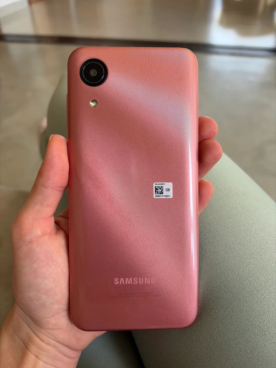 Samsung Galaxy A03 rosa cobre - Foto 3