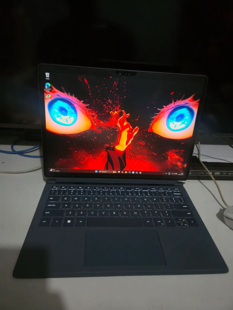 Notebook/Tablet Dell 7350 destacável 