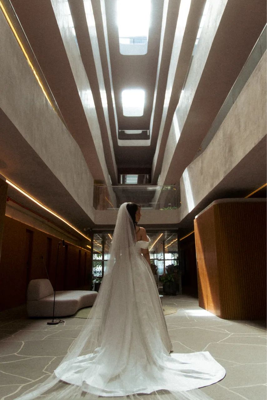 vestido de noiva (acompanha véu) - Foto 5
