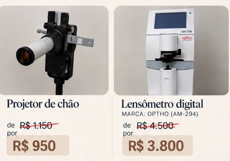 Equipamentos oftalmológicos consultório  - Foto 5