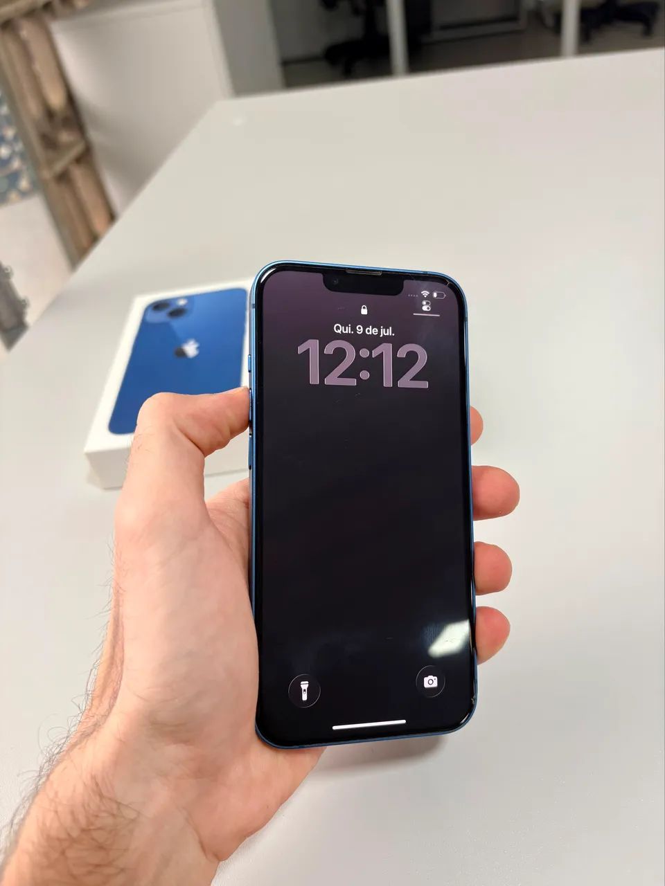 iPhone 13 256gb | Caixa Original | Cabo funcionando perfeitamente - Foto 5