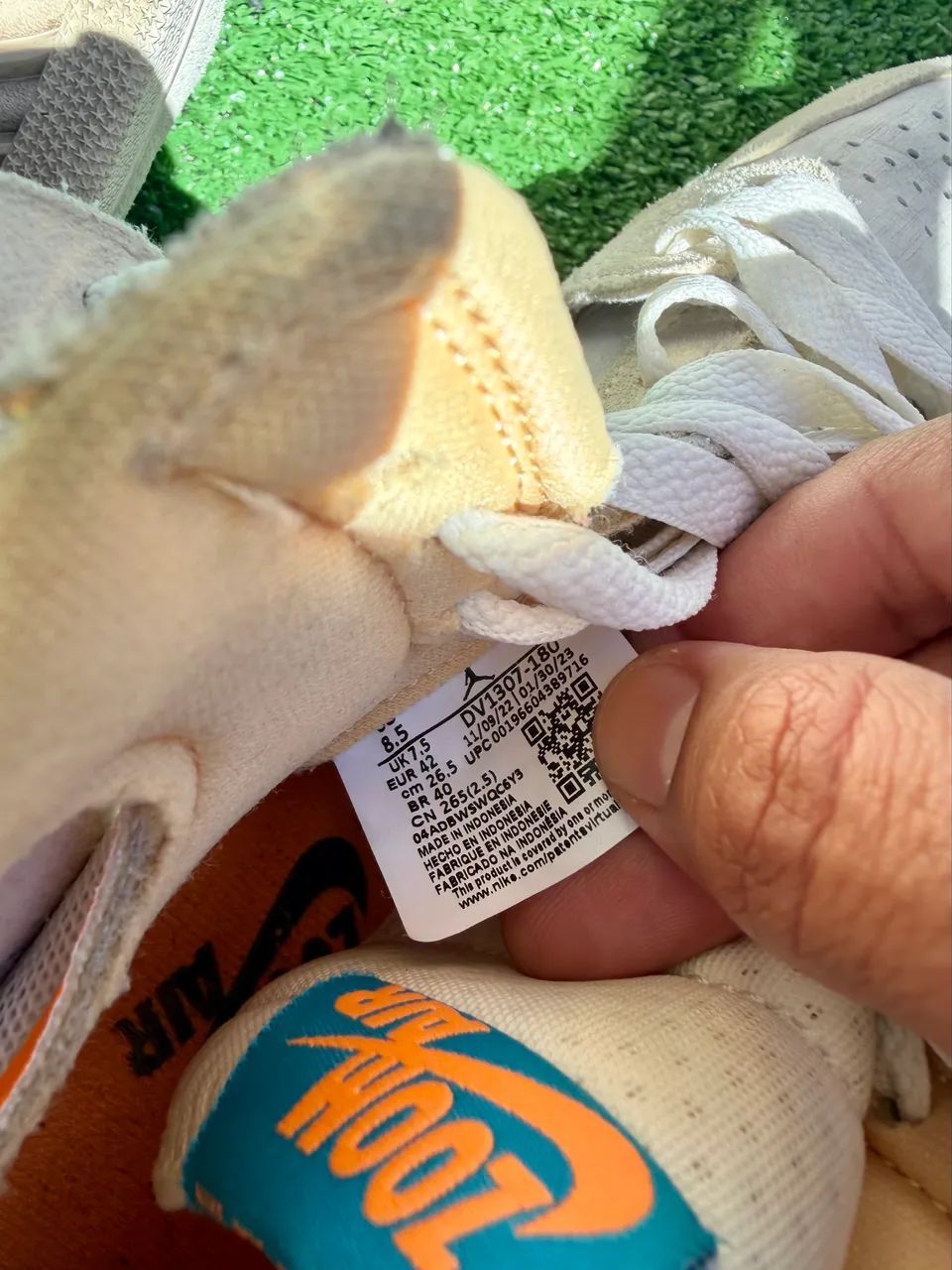 Air Jordan 1 Zoom CMFT 2 Orewood Brown - Tamanho 40  - Foto 2
