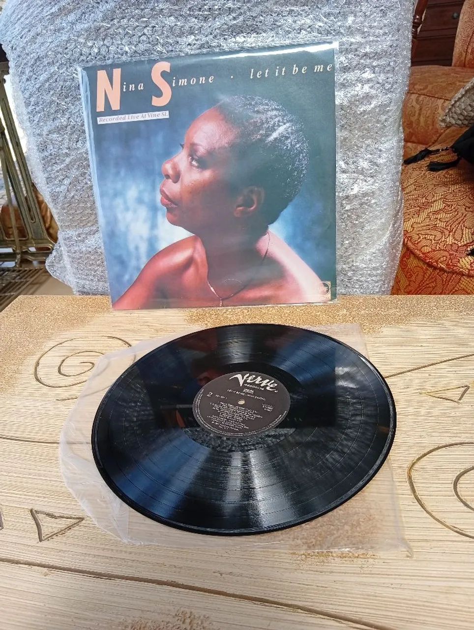 Disco vinil nina Simone ler It be me  - Foto 4