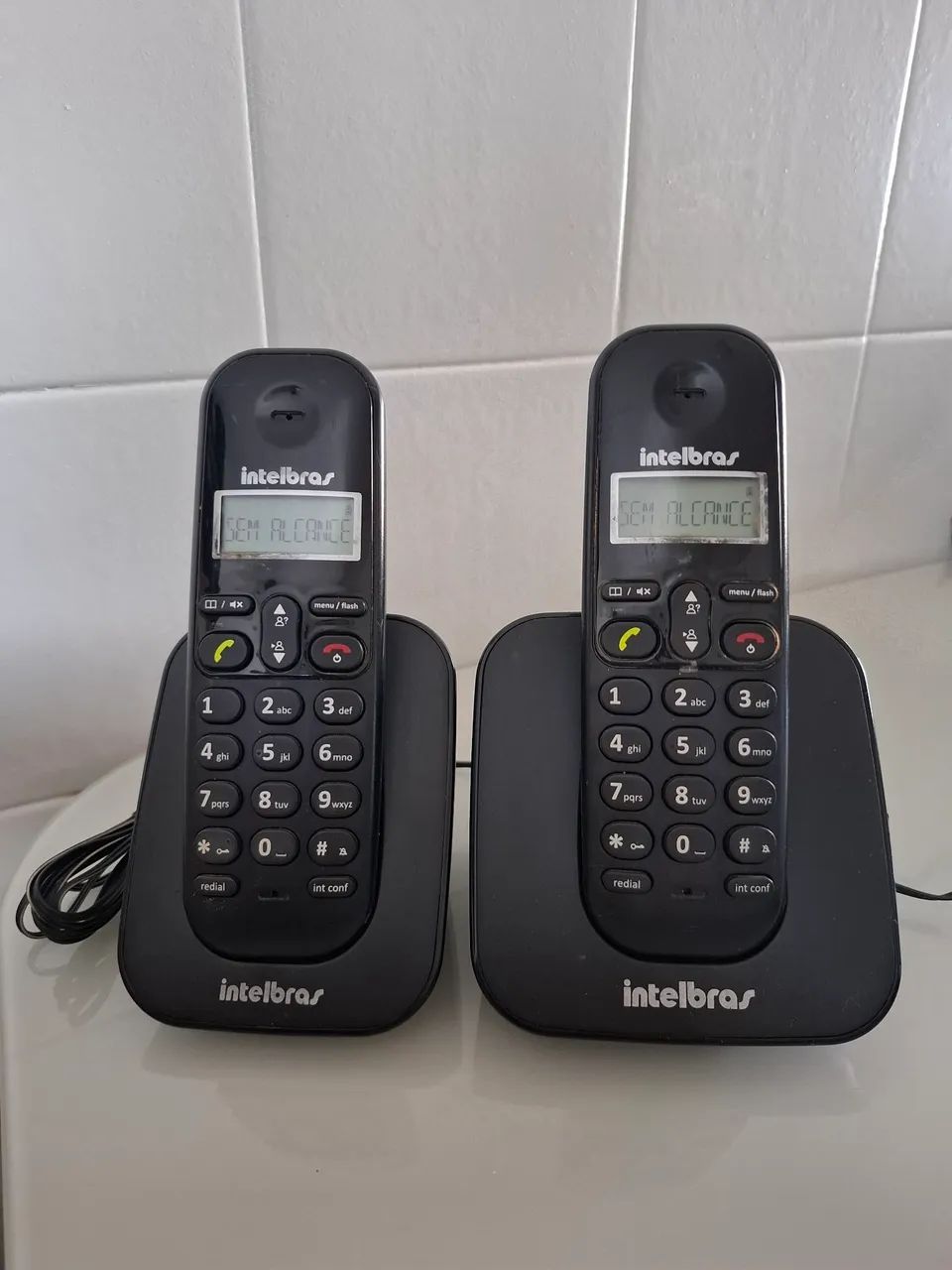 Telefone sem Fio Intelbras com 2 Aparelhos + Bases