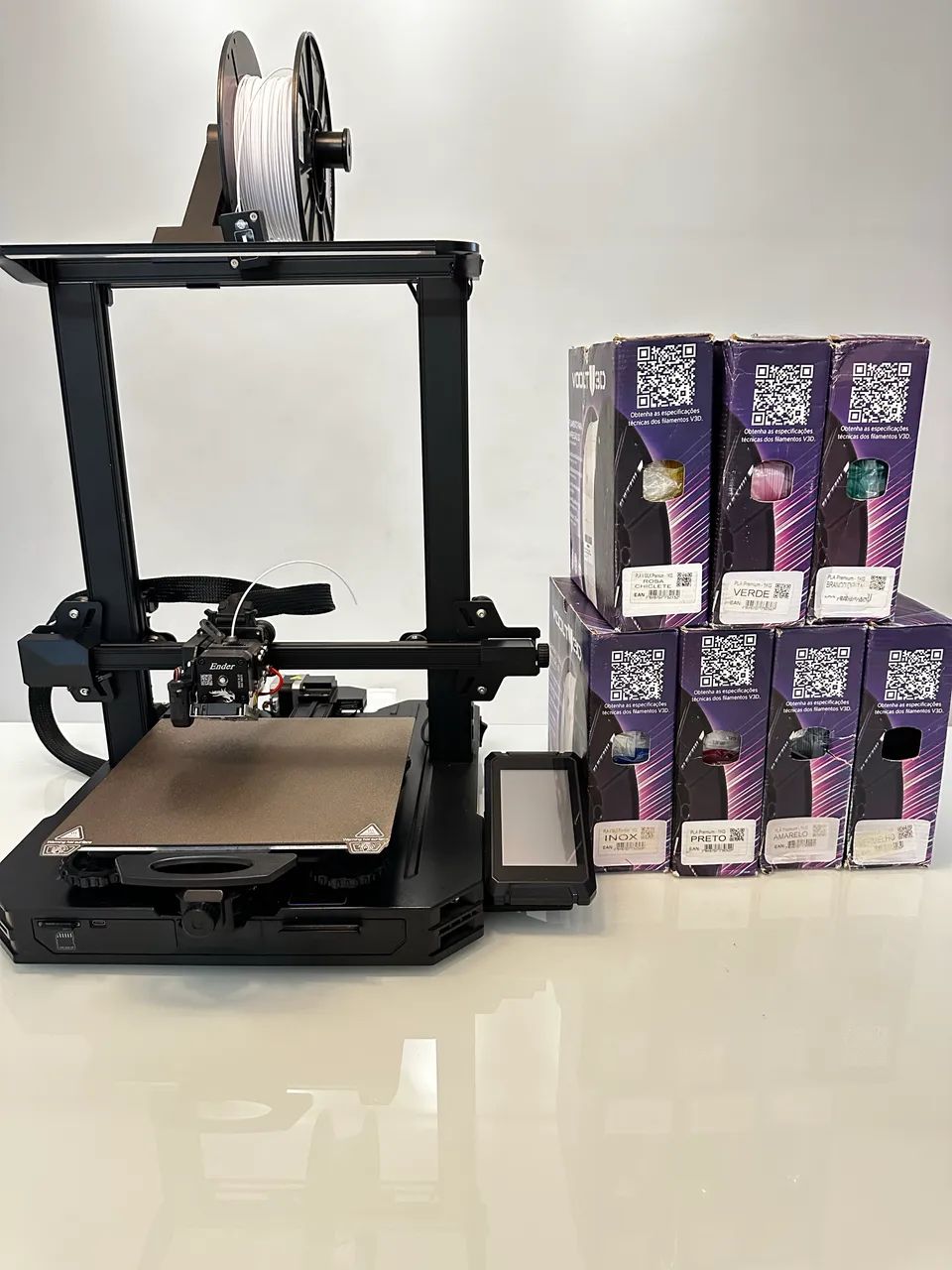 Impressora Ender 3 S1 Pro - Praticamente nova - Foto 4