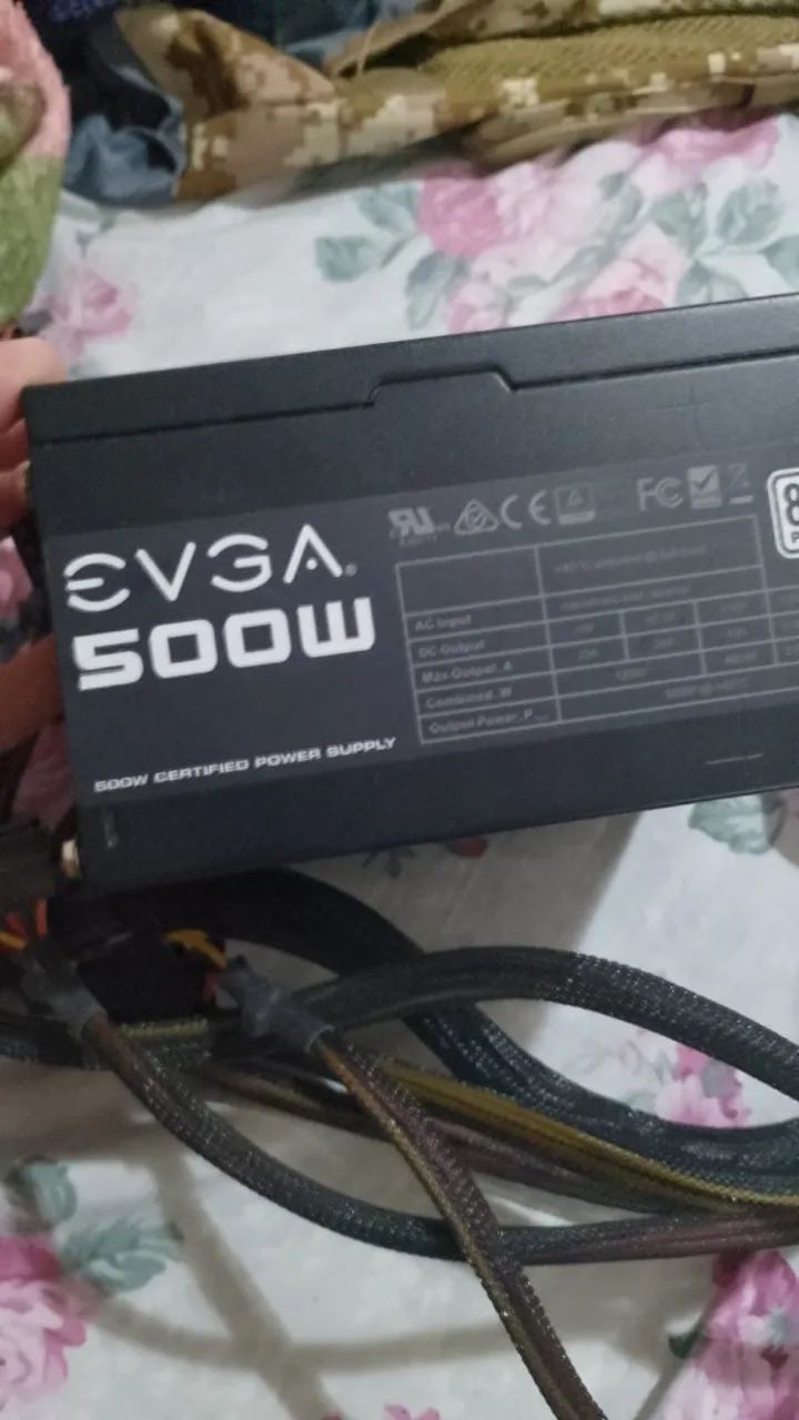Fonte 500w da EVGA