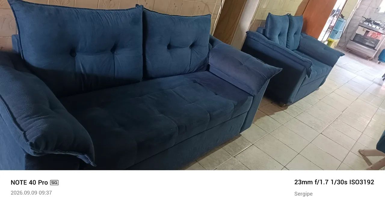 Conjunto de sofá 700 os dois - Foto 2