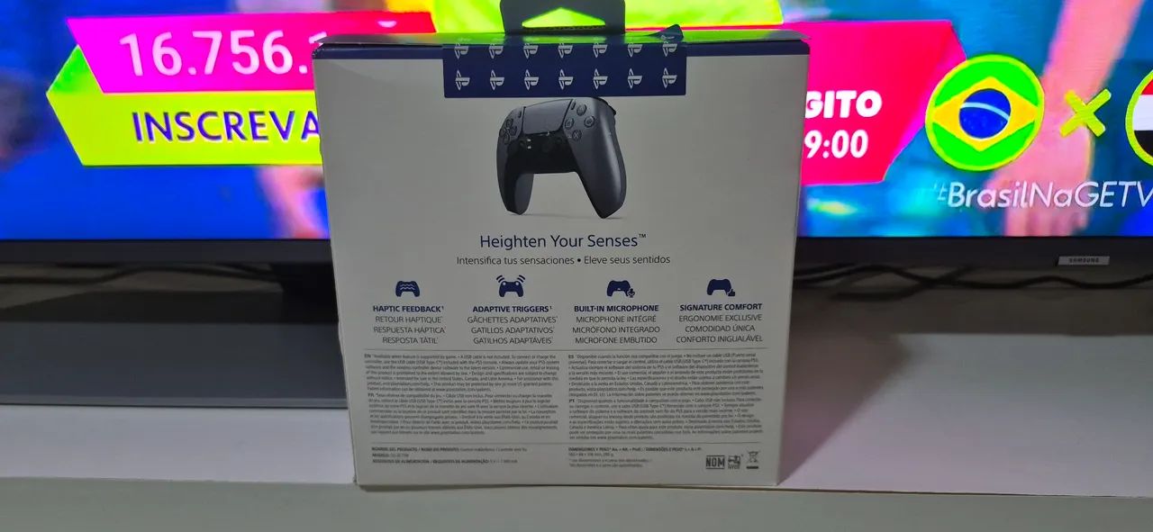 Controle ps5 novo silver  - Foto 3