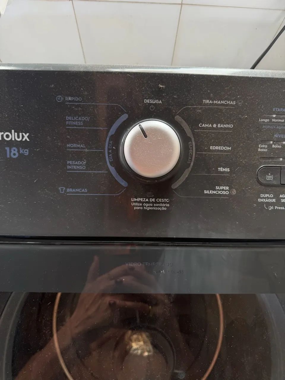 Máquina de lavar 18kl 2 meses de uso eletrolux  - Foto 4