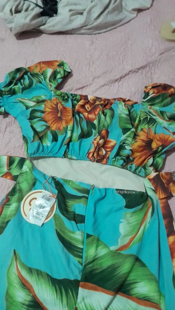 Vestido de marca ( Angelique) nunca usado e com a entiqueta  - Foto 5