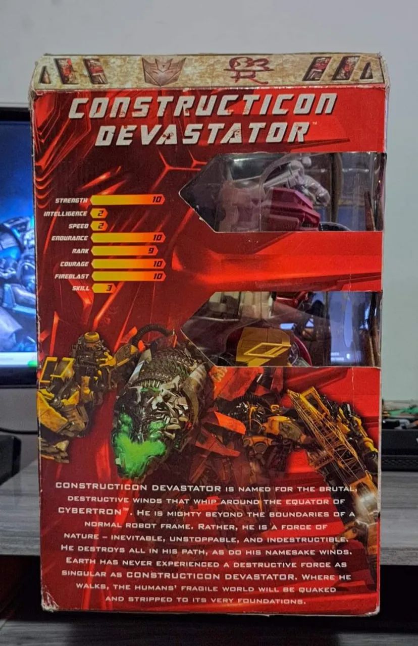 TRANSFORMES DEVASTATOR REVENGE OF THE FALLEN 2009 IMPECÁVEL.  - Foto 3
