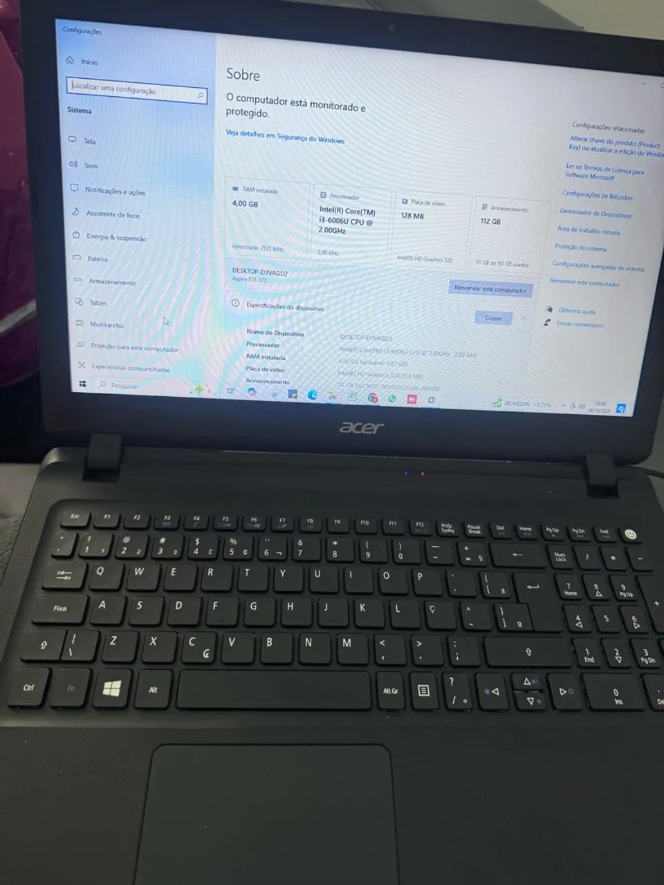 Notebook acer  - Foto 4