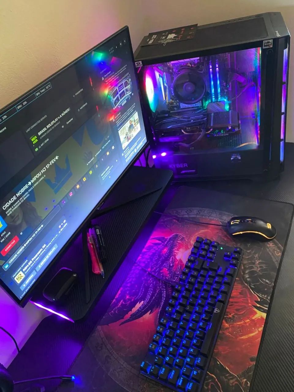 VENDO OU TROCO PC GAMER FULL - Foto 4