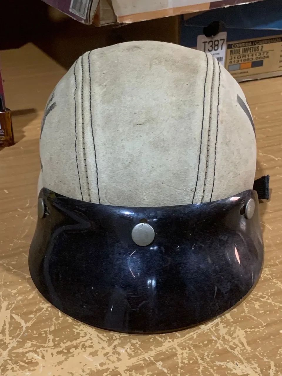 Capacete retrô