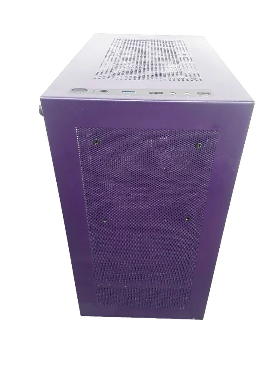 Gabinete de Computador Roxo com 1 Fan