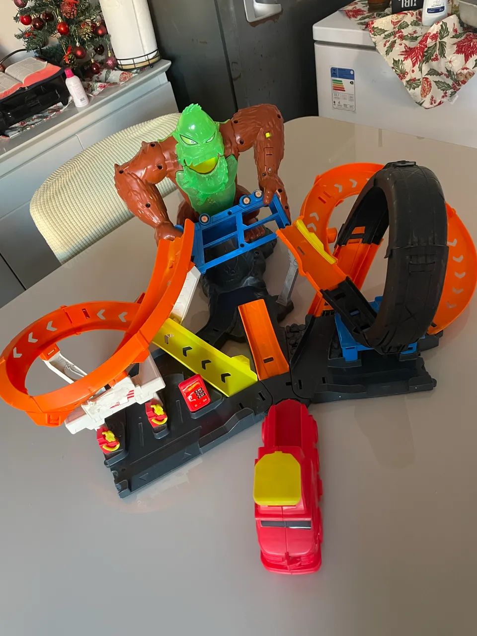 PISTA ATAQUE DO GORILA HOT WHEELS - Foto 4