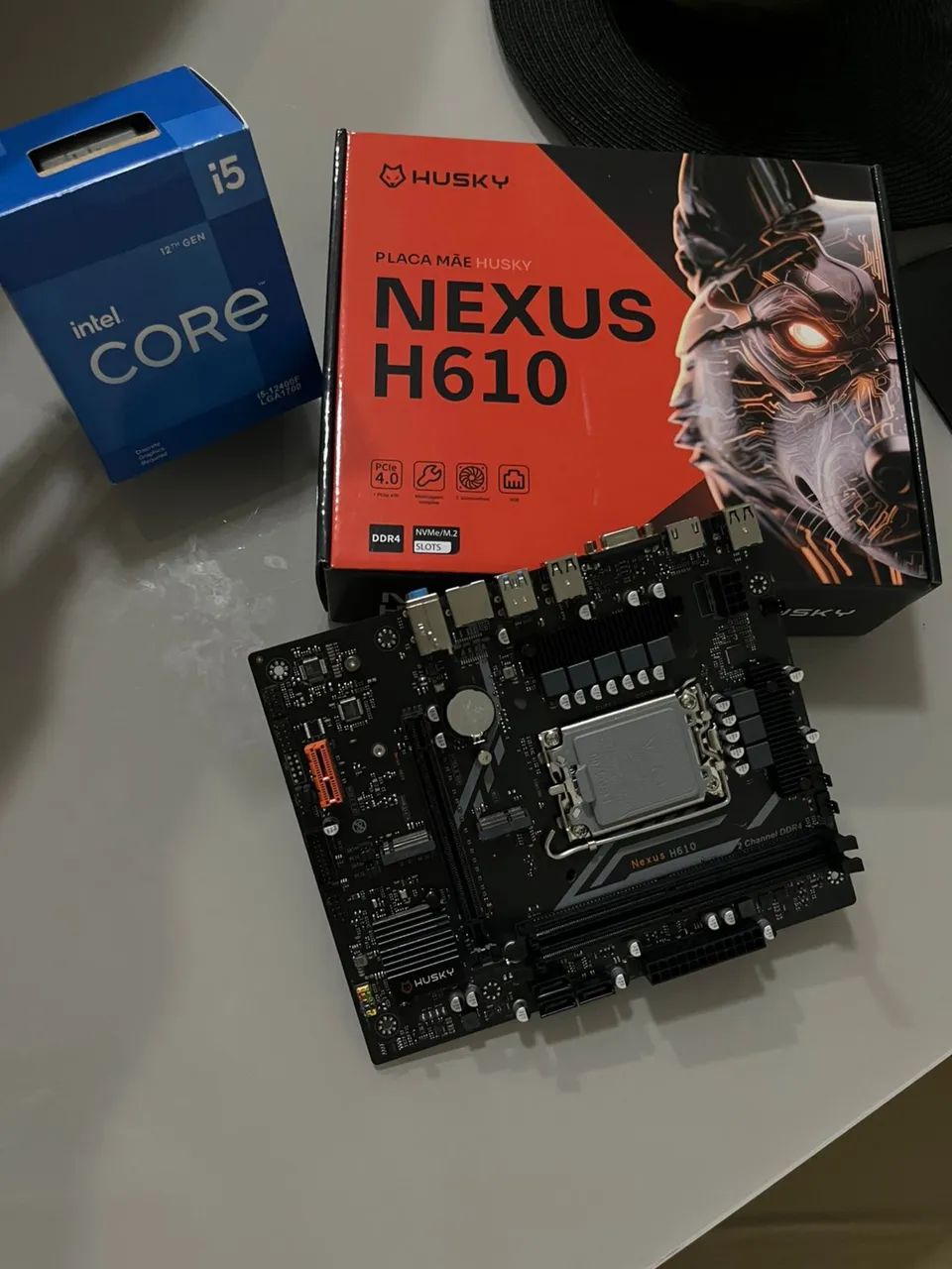 Kit Upgrade Intel Core i5 12400F + H610M