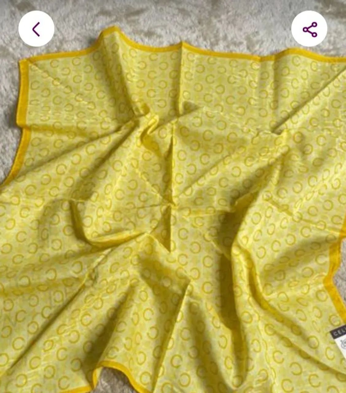 Lenço Celine original comprado no Japão com nf 