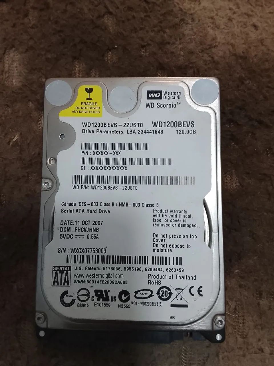 HD PARA NOTEBOOK !!!