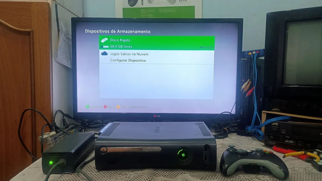 Xbox 360 Fat Elite Completo LT - Foto 3