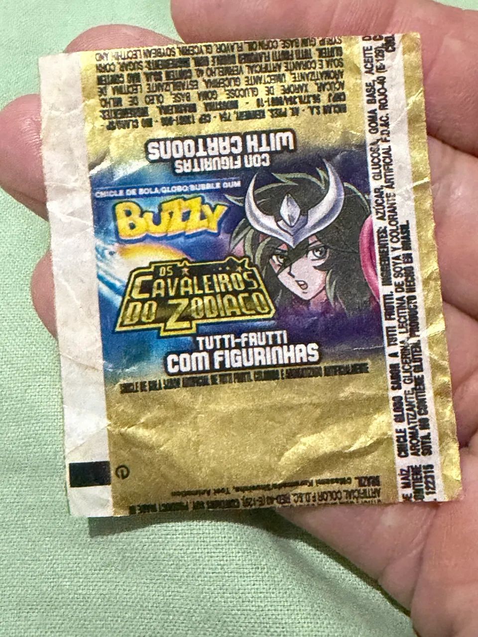 Embalagem Buzzy Shun Cavaleiros do zodíaco