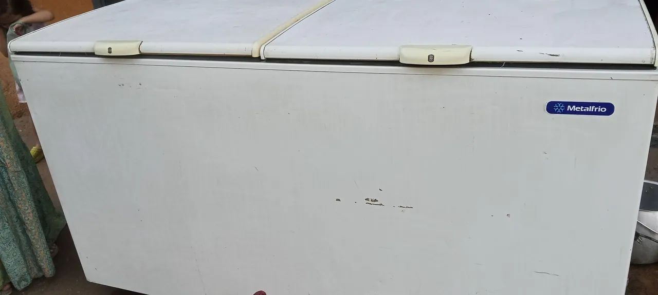 Freezer horizontal 2 portas metafrio