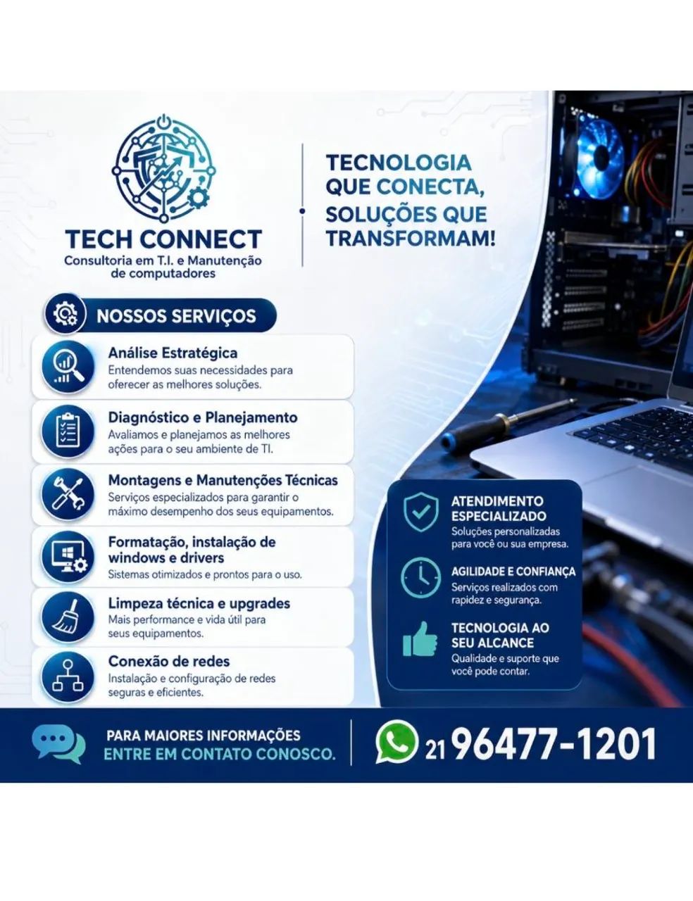 Formatação e Configuração de computadores - Foto 2