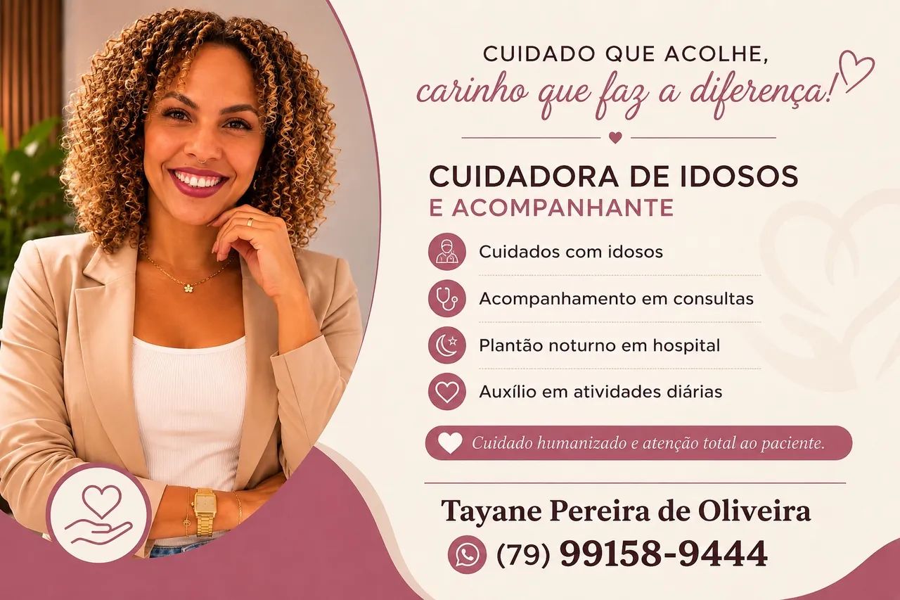 Técnica de enfermagem e cuidadora de idosos 