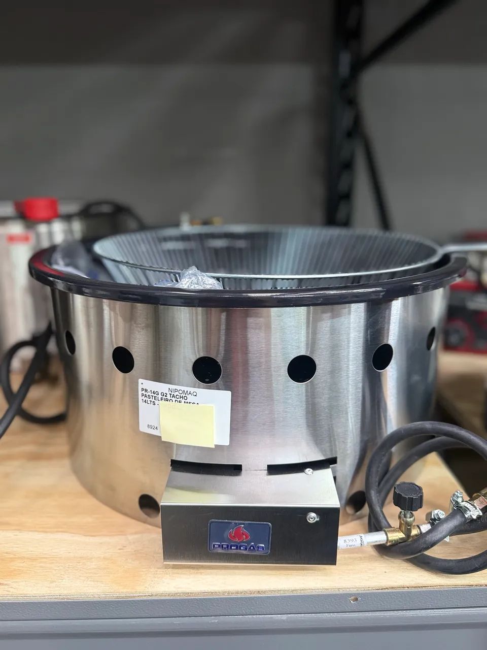 PR-14G G2 TACHO PASTELEIRO DE MESA 14LTS - PROGAS