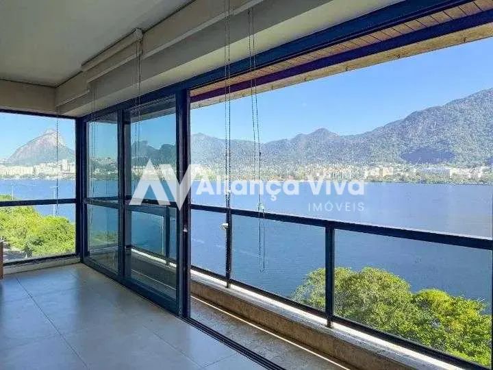 Apartamento com vista Frontal Lagoa, 4 quartos, 3 vagas - Foto 3