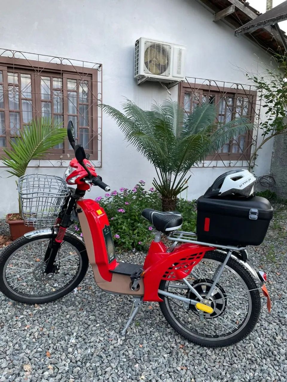 Bicicleta elétrica com a garantia da loja