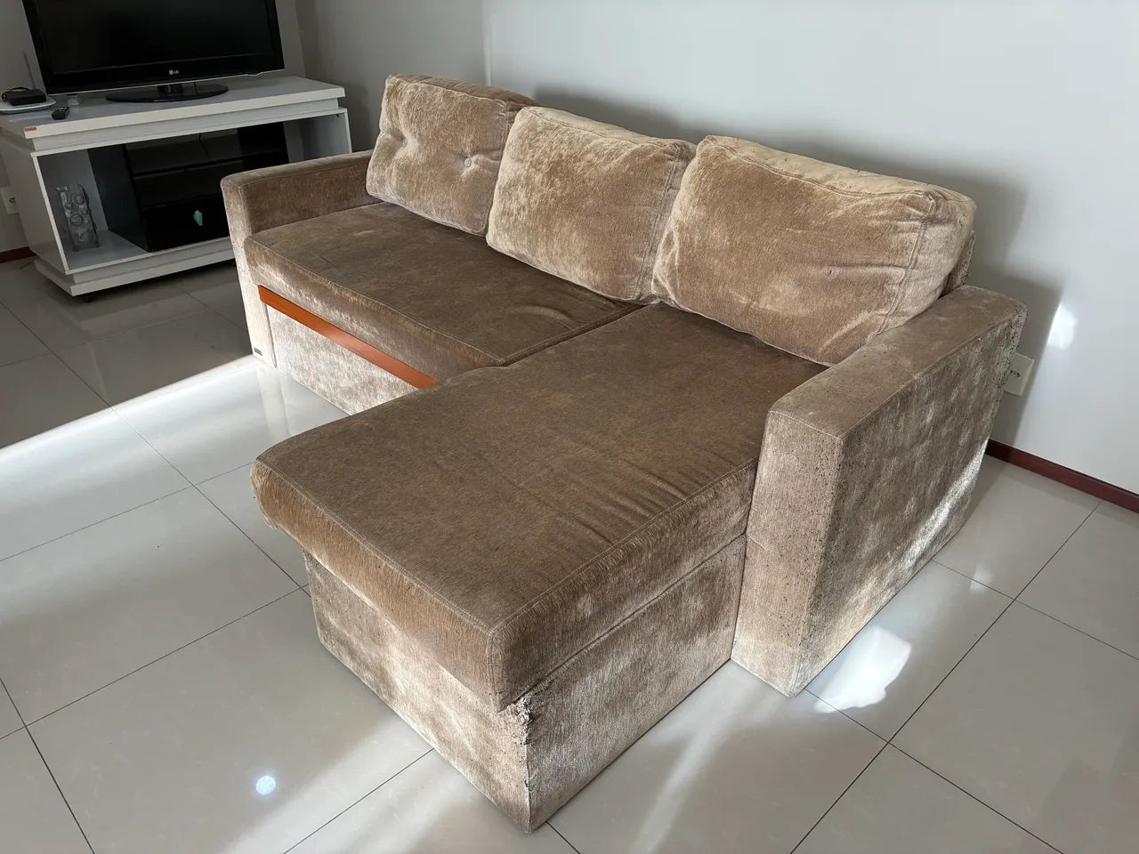 Sofá cama Sofá em L - Foto 2