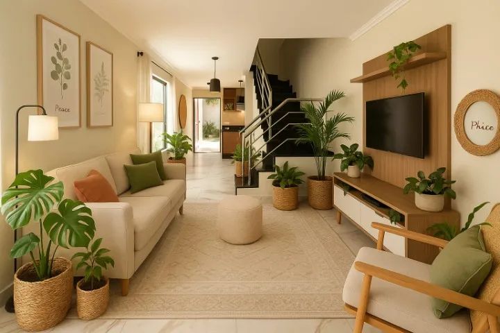Oportinidade de Morar bem!!! Casa em Interlagos, V,V, Decorada e montada - Foto 2