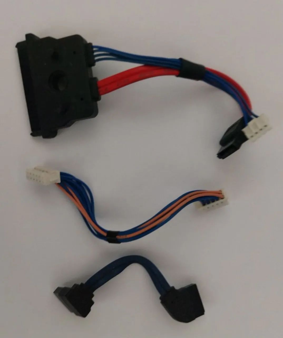 Cabos Sata E Alimentação Drive Dvd E Hd Xbox 360 Slim Original (Usado)