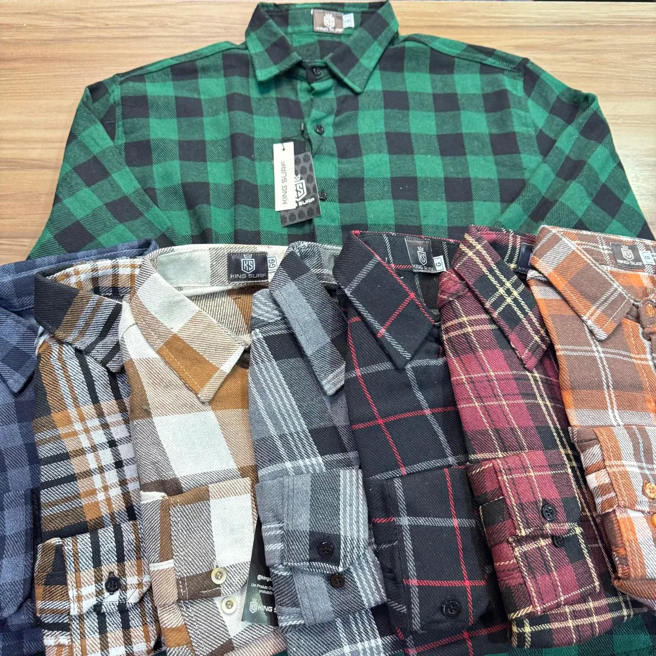 Camisa de botão Manga longa  - Foto 3