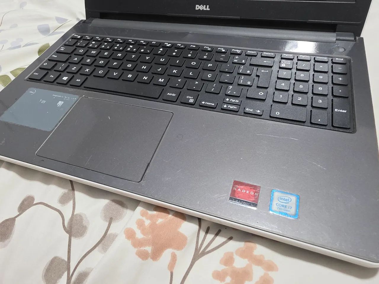 Notebook Dell I7, 8GB, SSD 256GB