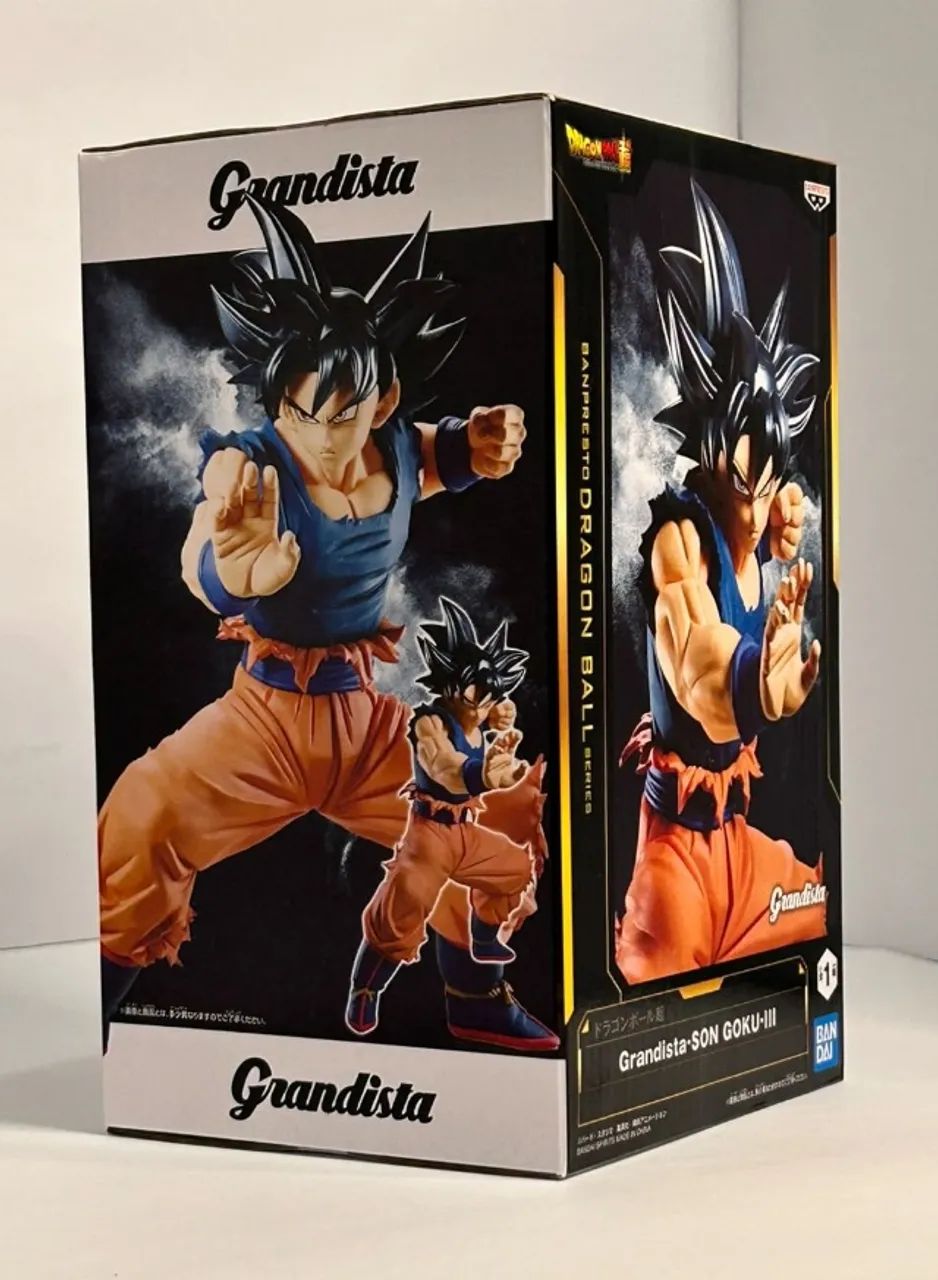 NOVO / LACRADO] Banpresto Dragon Ball Super Grandista - Son Goku