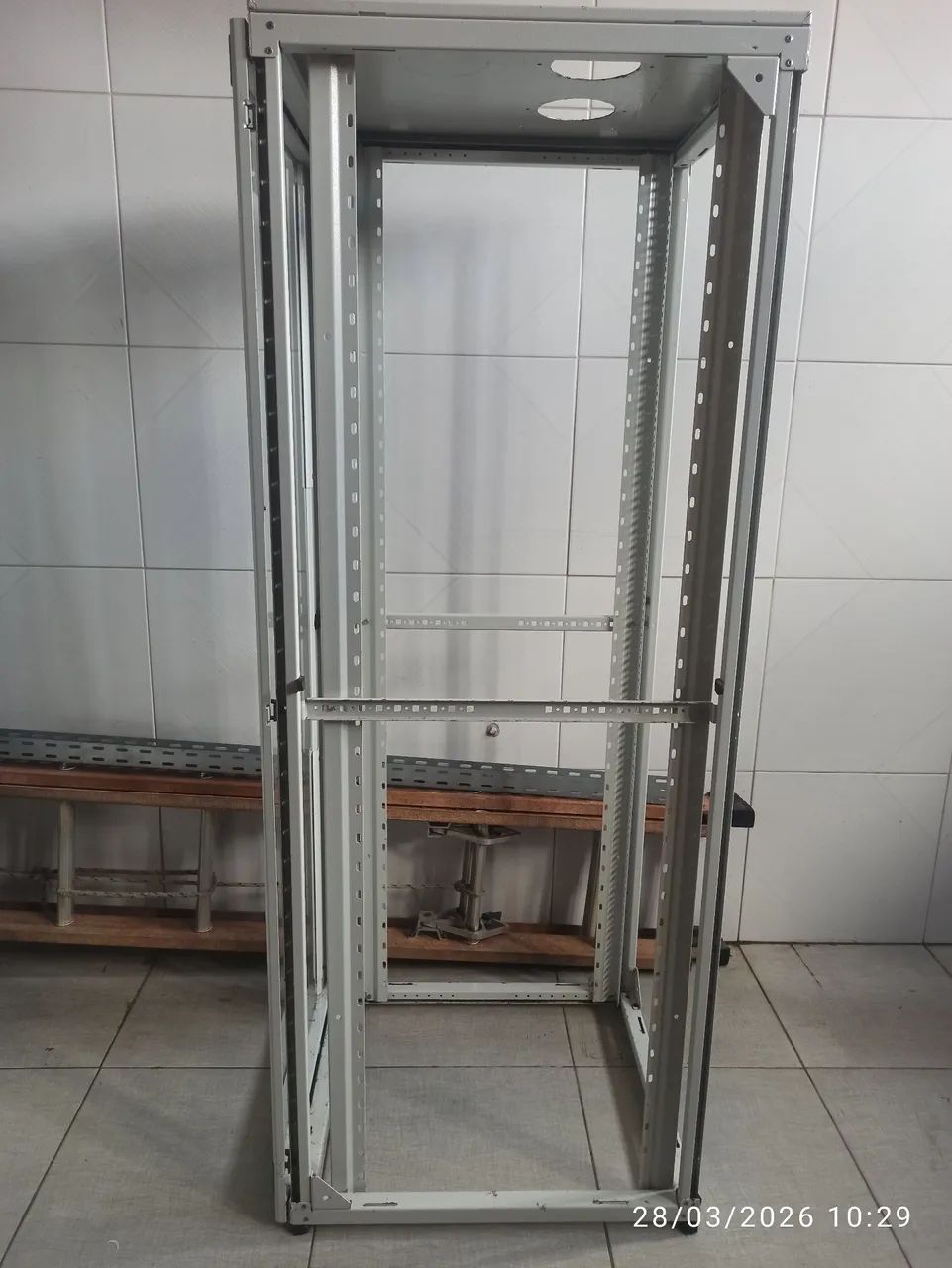 RACK PARA SERVIDOR E ESTRUTURA DE TELECOMUNICAÇÕES 19U - Foto 2