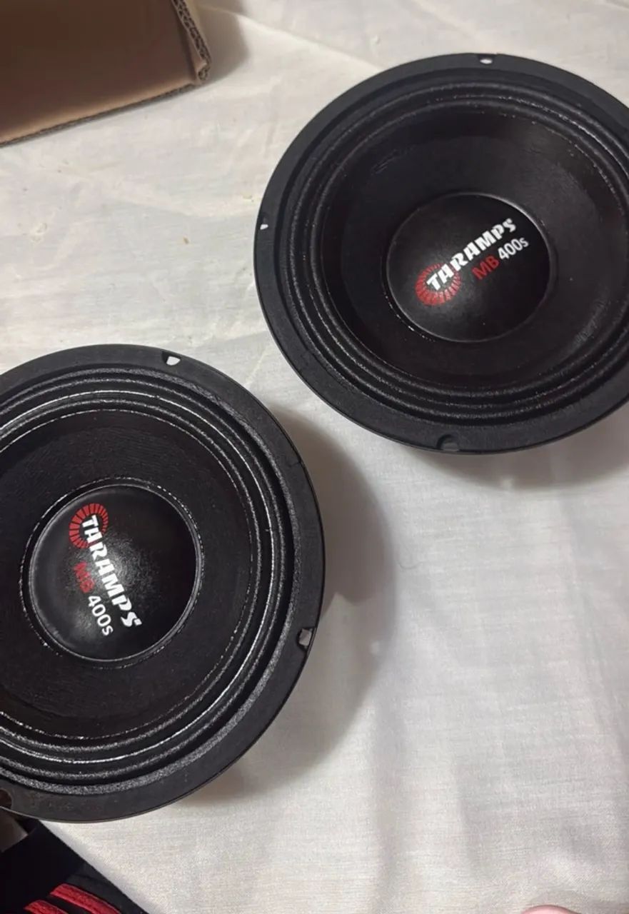 Kit de Alto Falante 6 MB 400s 4 ohms 200 W RMS 6 Polegadas