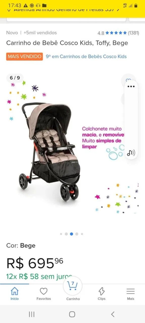 Carrinho de Bebê