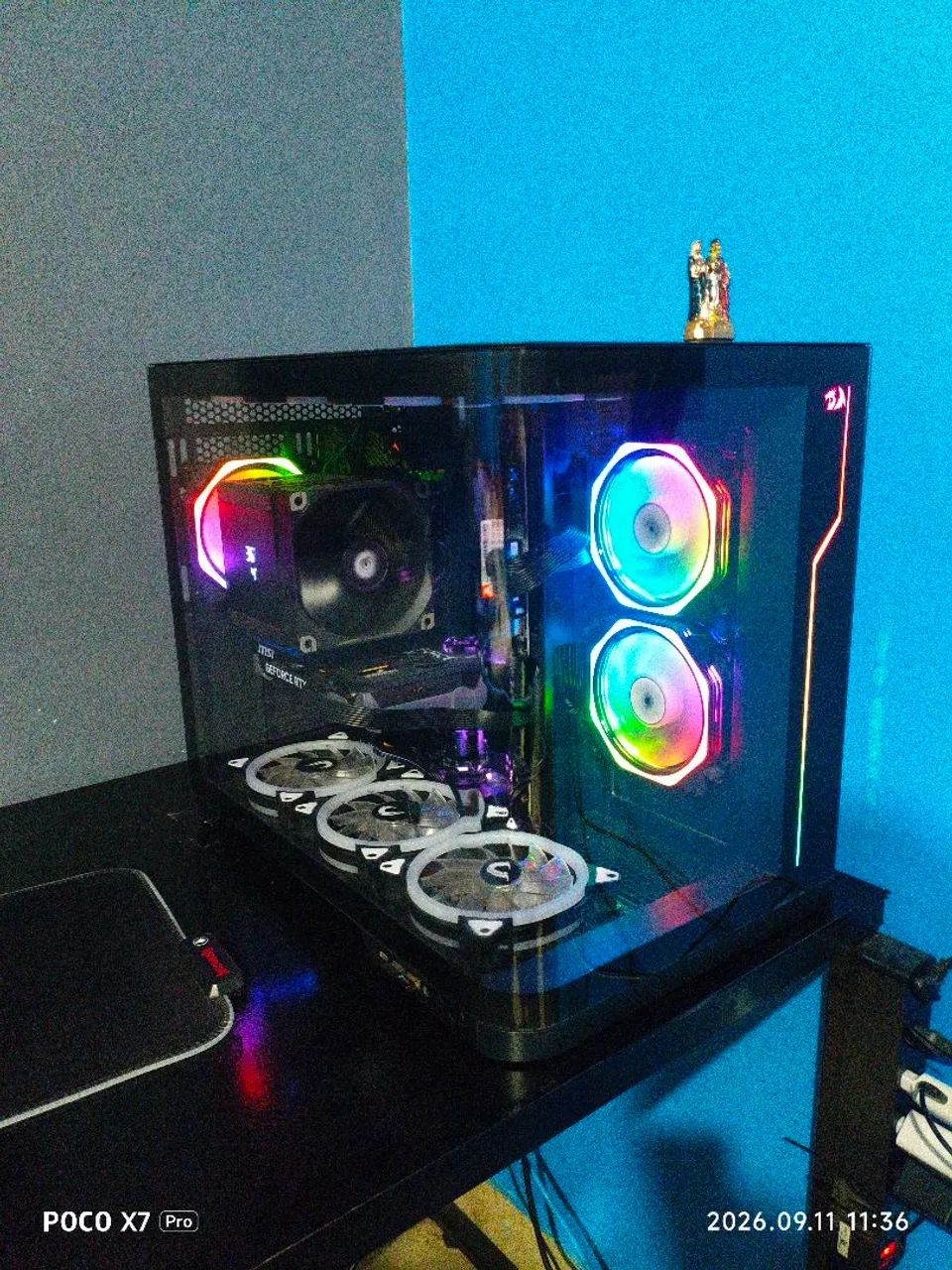 PC Gamer forte e completo, pronto para jogos e trabalho, com ótimo desempenho - Foto 3