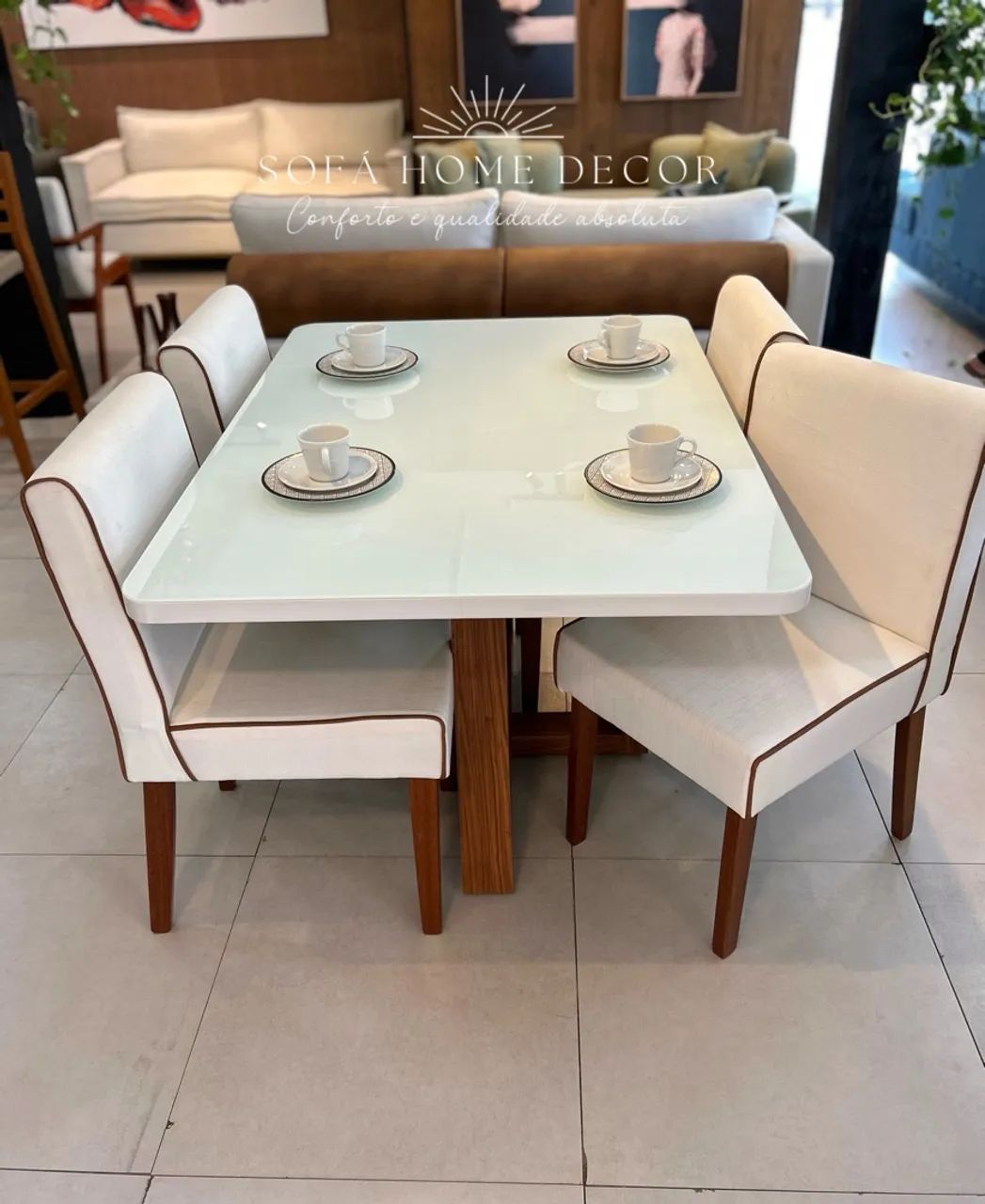 MESA ANA EM LINHO OFF