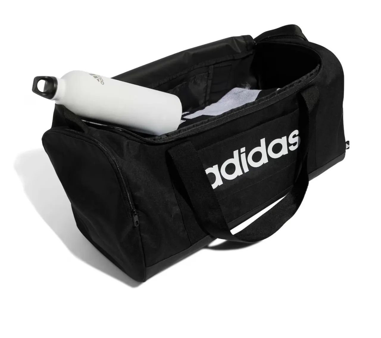Mala adidas Duffel Pequena Linear 24 Litros - Foto 2