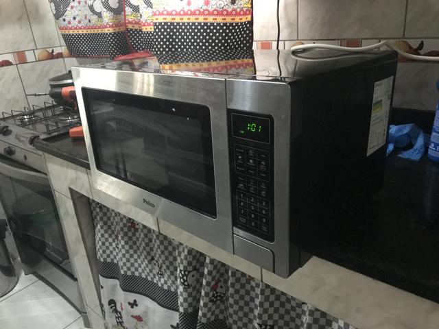 Lindo Microondass 31 litros inox - Foto 3