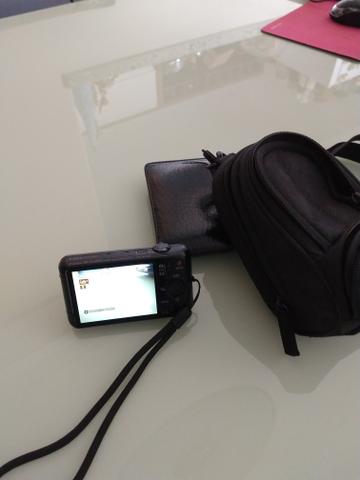 Câmera fotográfica Sony+case+cartão de memória de 8gb - Foto 3