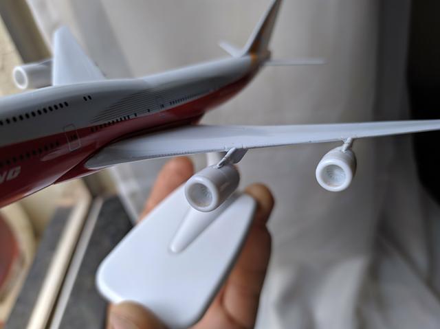 Miniatura boeing 747 - Foto 2