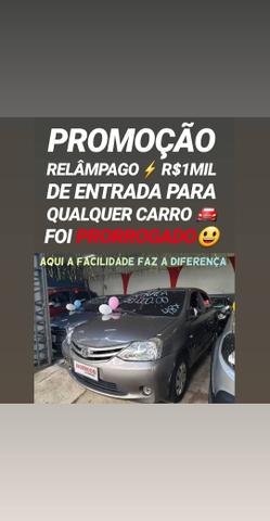 Vendemos FACILIDADES! R$1MIL DE ENTRADA(ETIOS 1.3 X 2017 AUTOMÁTICO)SHOWROOM AUTOMÓVEIS