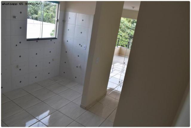 Apartamento para venda em cuiabá, parque residencial tropical ville, 2 dormitórios, 1 banh - Foto 3