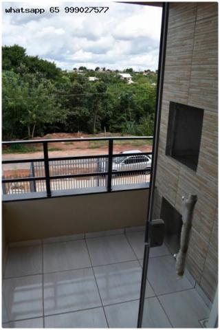 Apartamento para venda em cuiabá, parque residencial tropical ville, 2 dormitórios, 1 banh - Foto 6